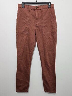 Abercrombie & Fitch Womens Ultra High Rise Super Skinny Ankle Pants Size 28/6R